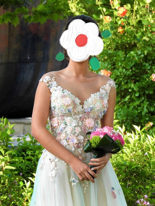 Христо Чучев дизайнерска официална бална рокля