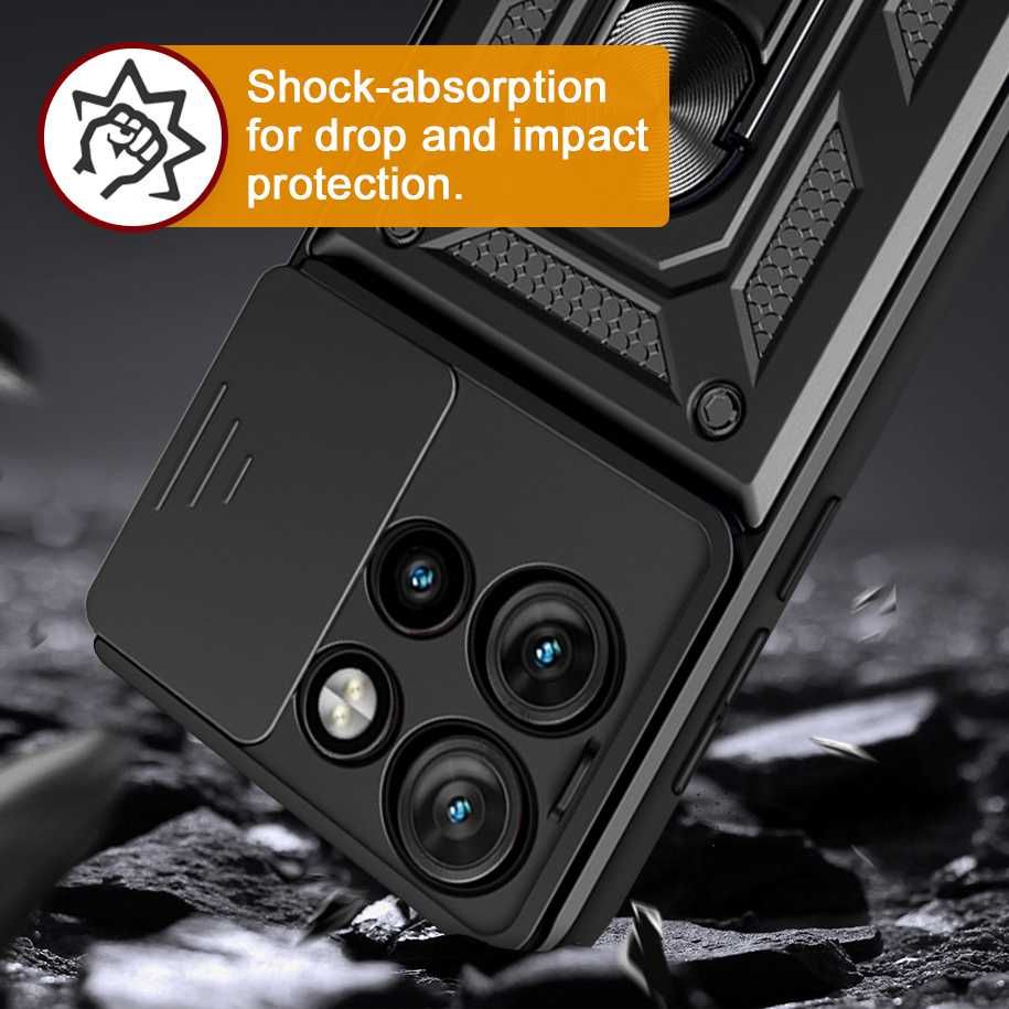 Motorola Edge 50 Neo - Удароустойчив Кейс Гръб CamShield