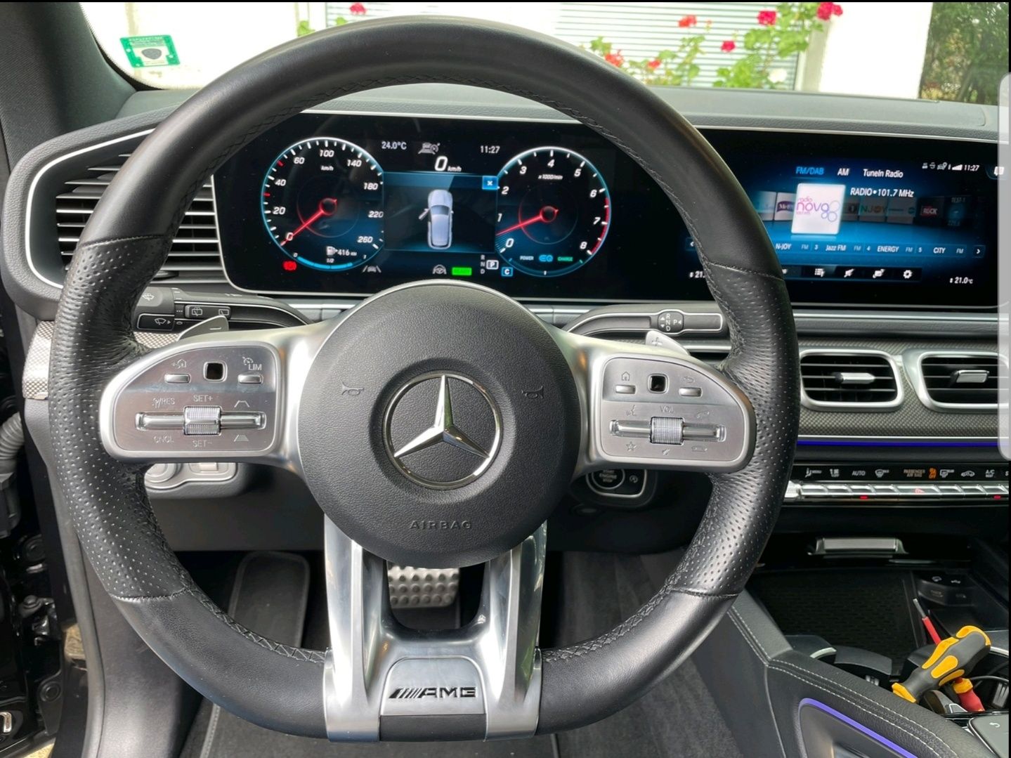 AMG Mercedes Мерцедес W222  E G CLS GLA GLE GLS GT S  Капак за волан