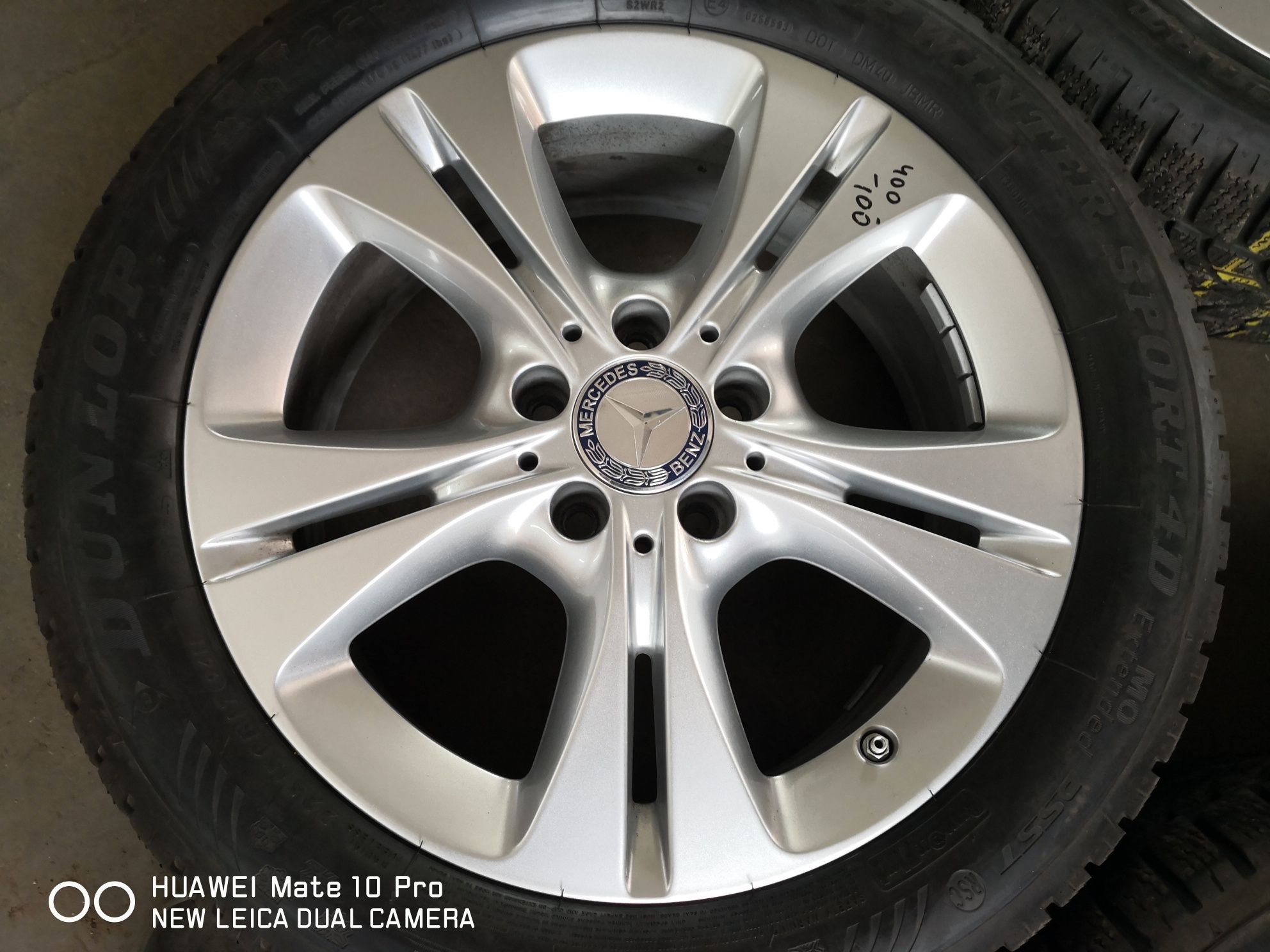 5x112 Mercedes w205 мерцедес 5х112 17 цола джанти оригинални с датчици