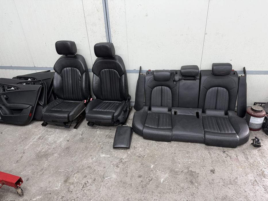 Кожен S Line салон за Audi A6 4g, Ауди А6