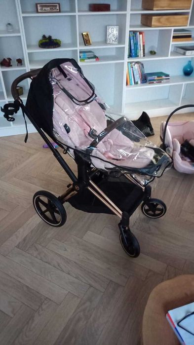 Carut Cybex Priam 4 platinum rose gold
