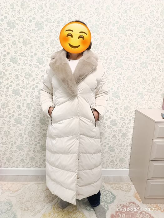 Продам длинный пуховик