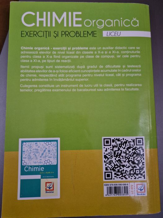 Chimie organica: exercitii si probleme de liceu
