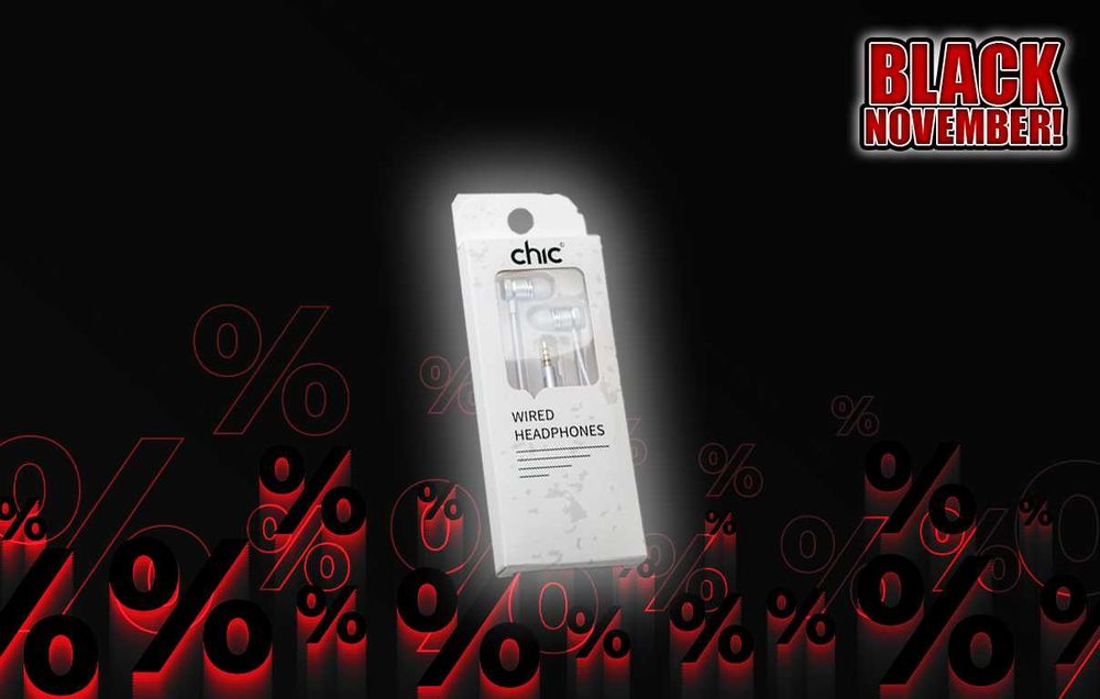 Слушалки с кабел, 10 бр. за 9.90 + чантичка безплатно - ЧЕРЕН МЕСЕЦ