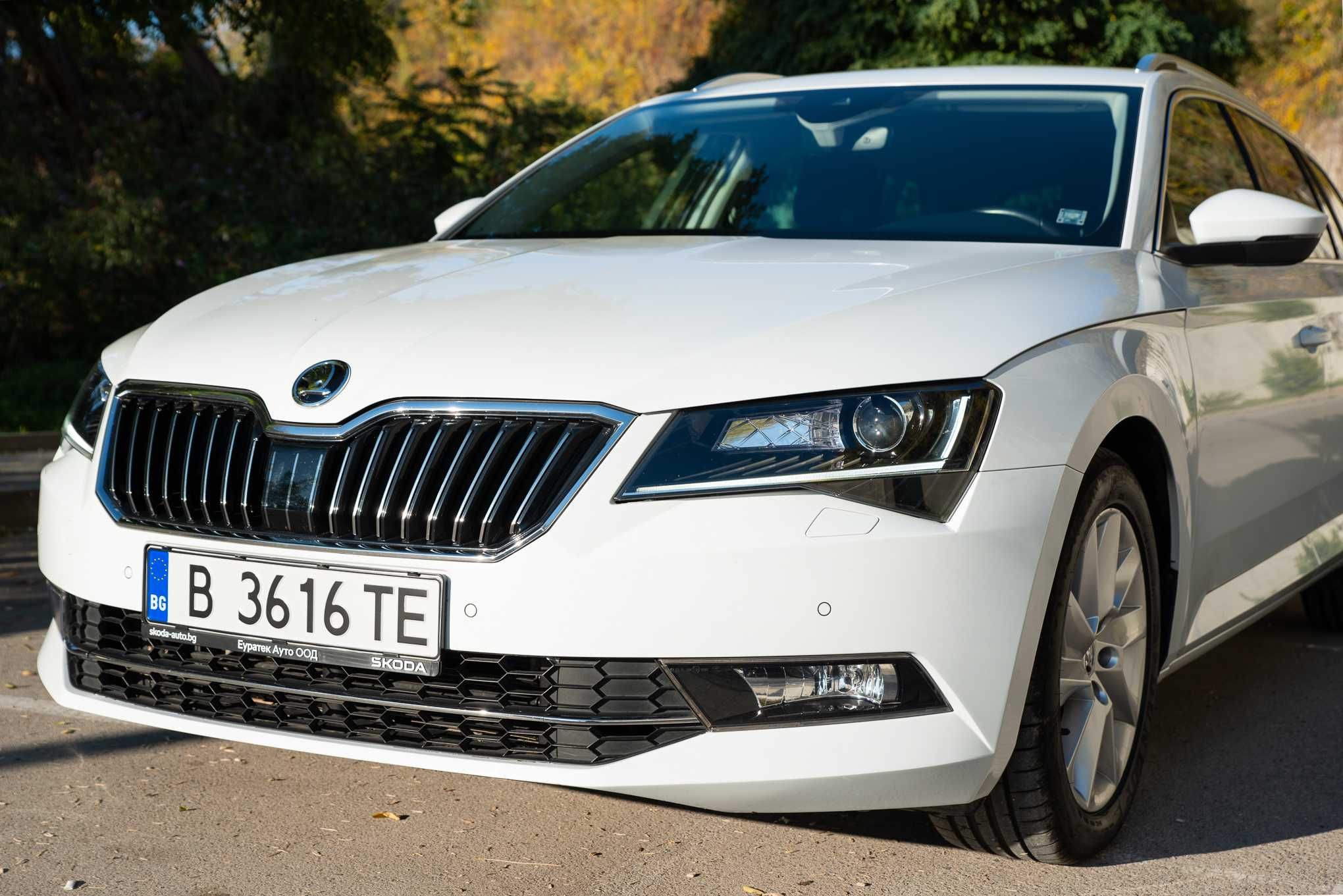 Skoda Superb combi 2.0 TDI, 150 к.с., 2018г.