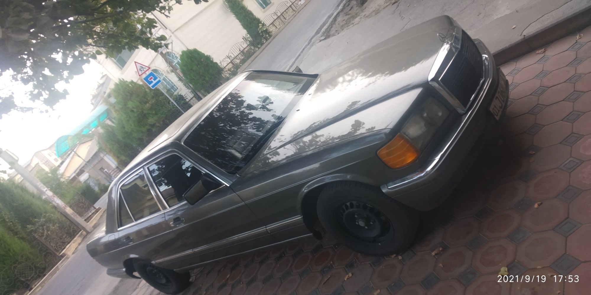 Mercedes benz (restayling) W126 дипломат