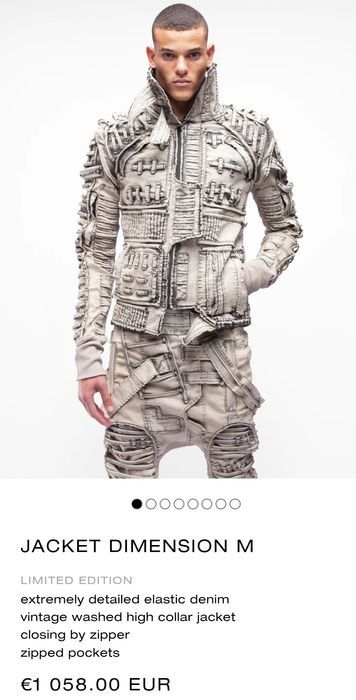 Geaca cyberpunk/apocaptic (nu demobaza,rick owens, vagabond, innocens)