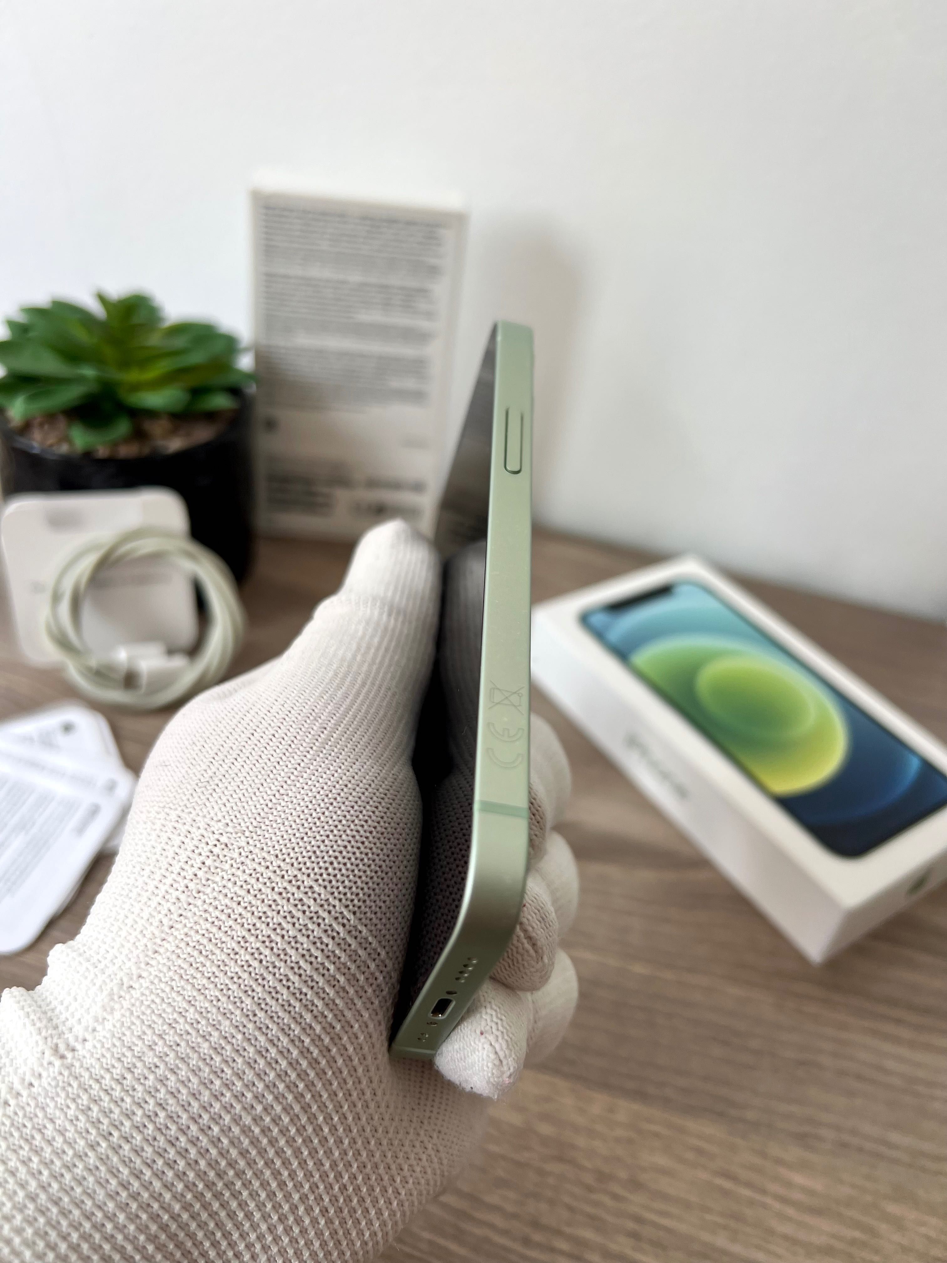 iPhone 12 mini, 128GB, Green, 100% батерия, КАТО НОВ, ГАРАНЦИЯ!