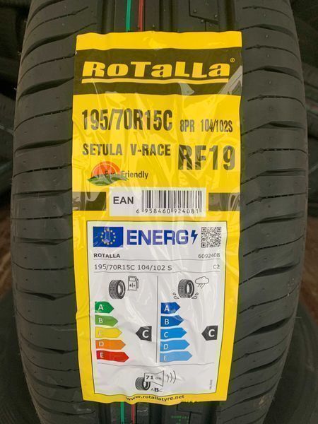 Нови летни бусови гуми ROTALLA SETULA 195/70R15C 104/102S НОВ DOТ