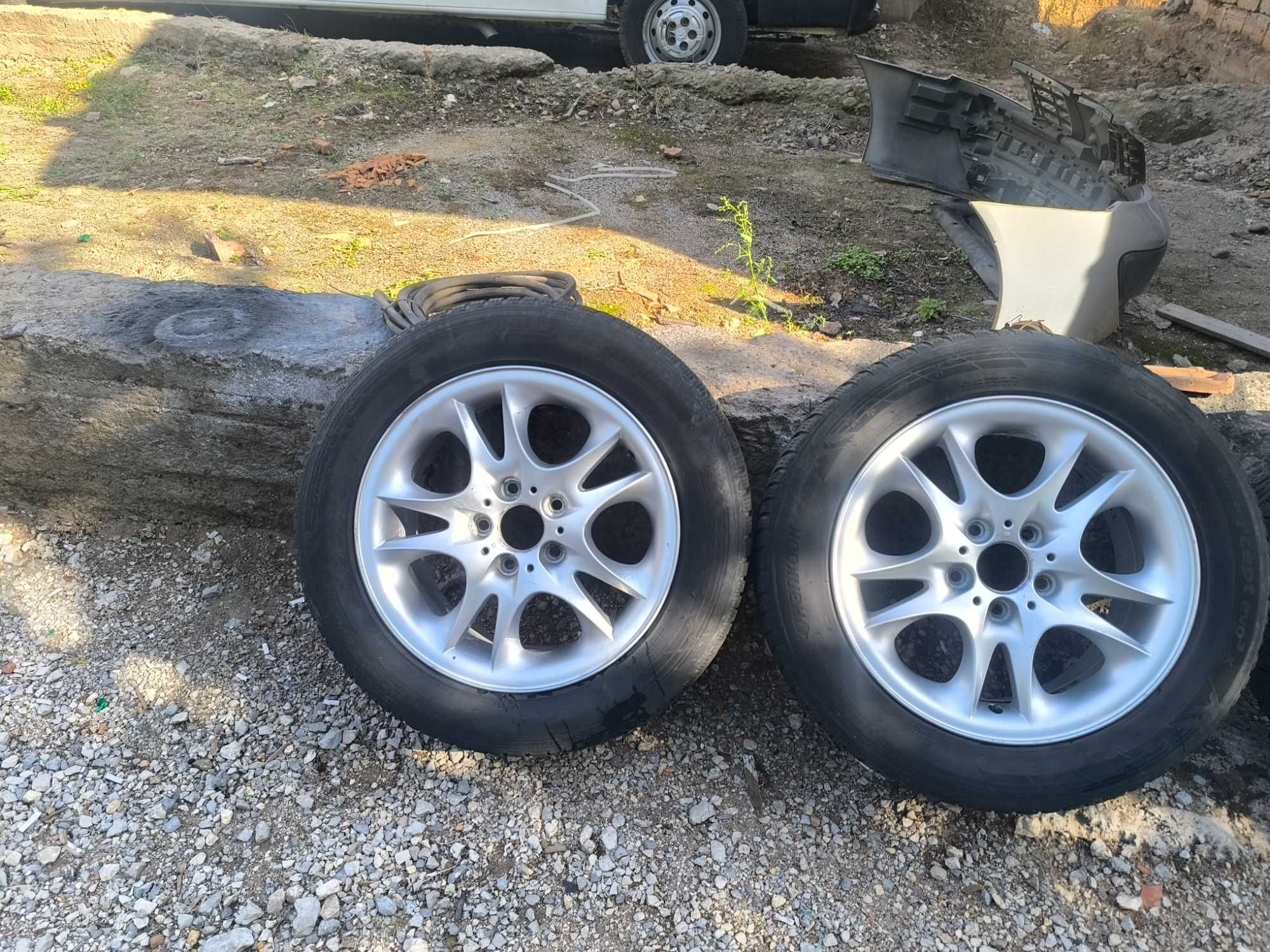 Алуминиеви джанти за BMW X3 със зимни гуми Hankook 235/55/17