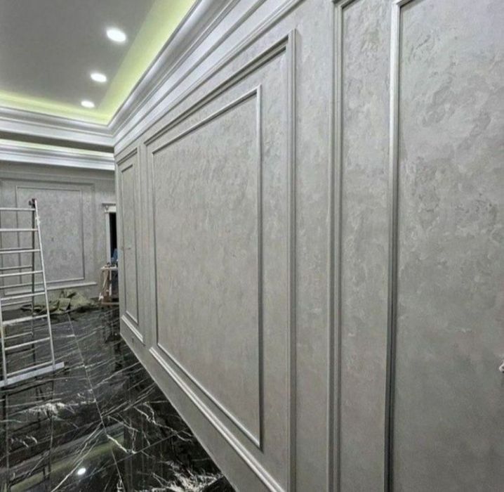 Левкас шпаклёвка стены