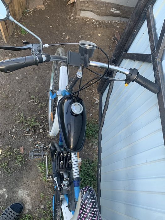 Велосипед с мотором,  Дырчик, мопед