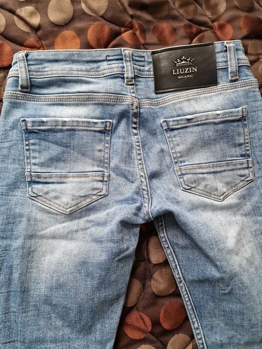 Дамски дънки ниска талия S