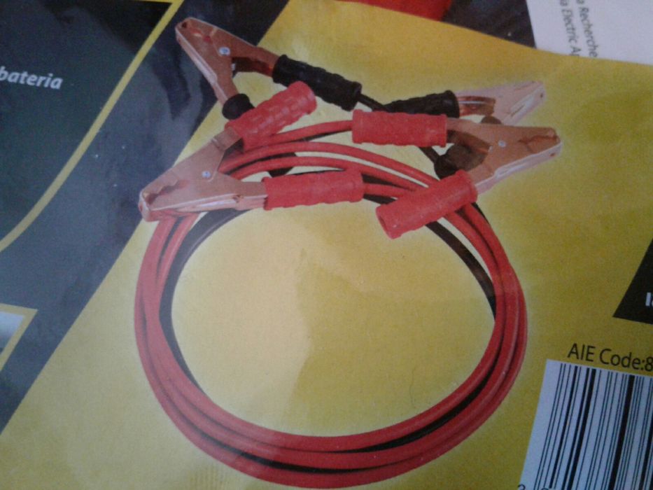 Cabluri electrice/ energie pornire auto, 2,5m, 170A, noi