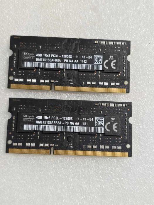 Memorie RAM laptop SK Hynix 4GB PC3L-12800S DDR3L 1.35V low voltage
