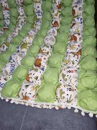 Одеяло бон бон, мягкий манеж и подушечки