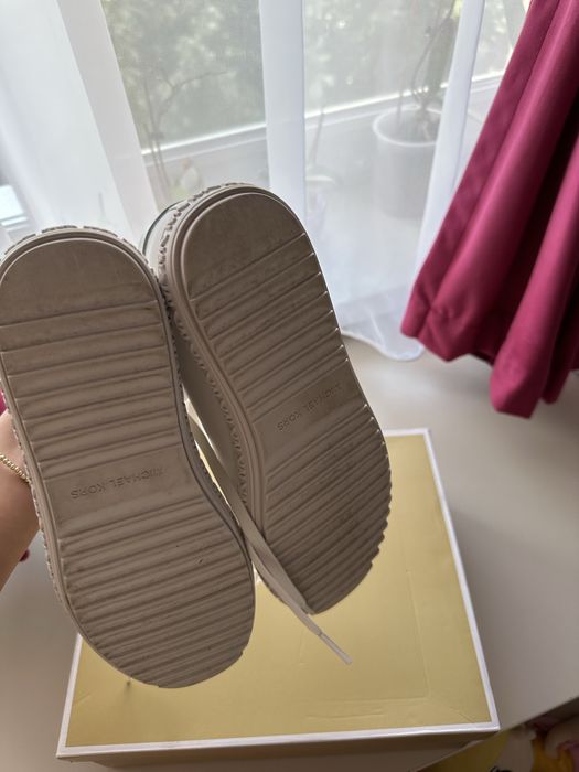 Adidasi Michael Kors piele naturala