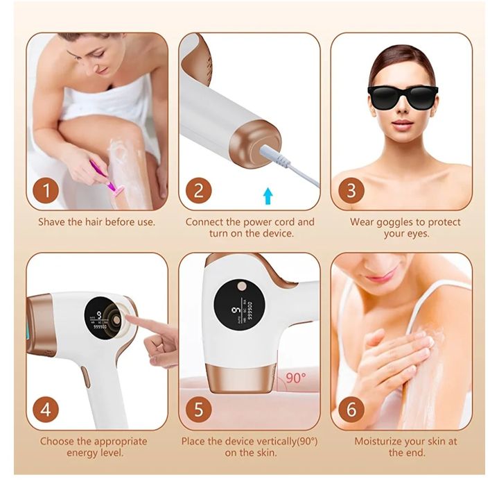 Epilator cu laser  ( Nou) IPL pentru femei și bărbați