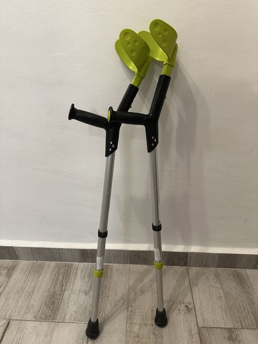 Set carje copii, negru/verde