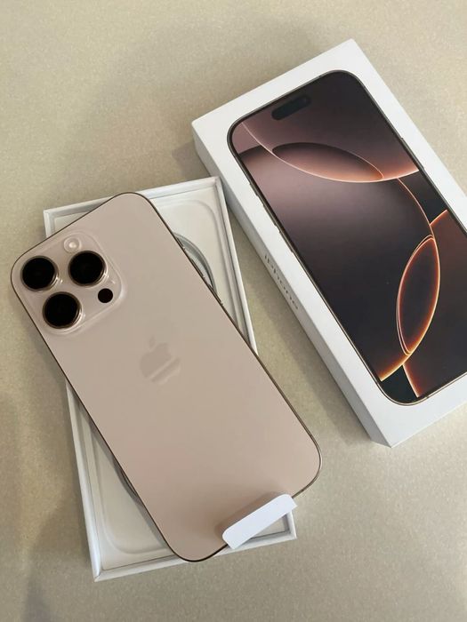 iphone 16 pro 128 gb. коробка , зарядка/шнур оригинал, гарантия