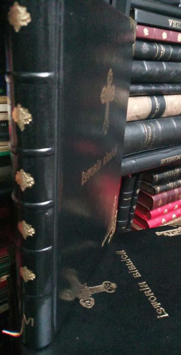 Istoria Biblica Noul si Vechiul Testament in 6 Tomuri-an 1947-leg LUX