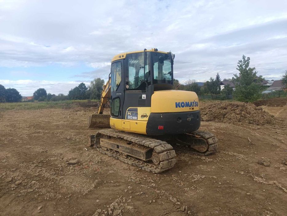Excavator Komatsu PC80MR-3 An fabricatie : 2009, Greutate : 7550 Kg