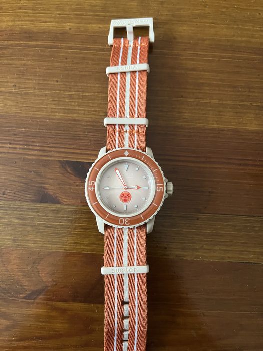 Ceas Swatch x Blancpain - Scuba Fifty Fanthoms - Arctic Ocean