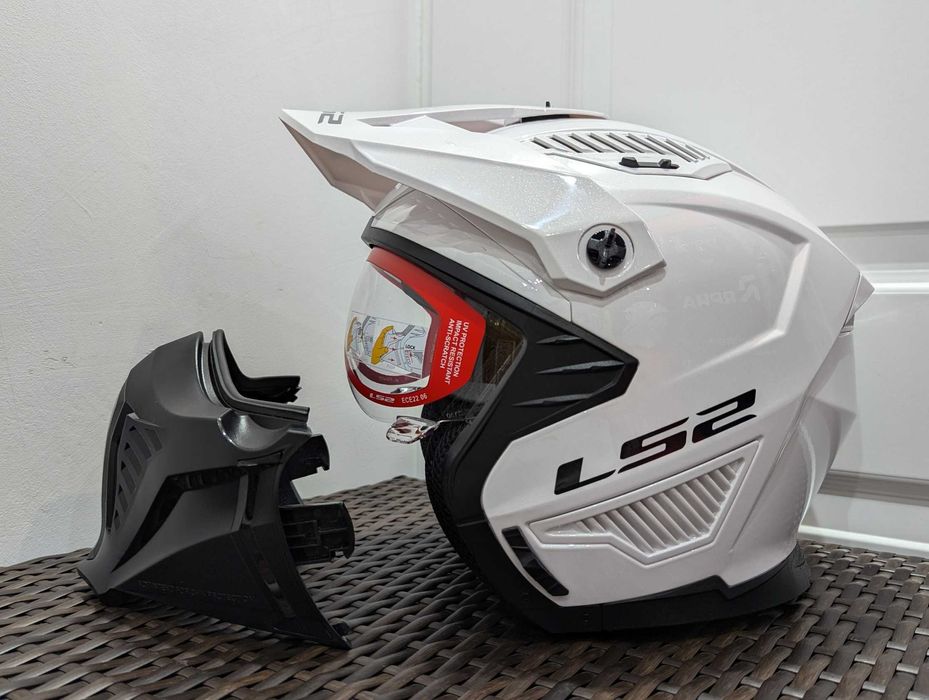 Casca moto scooter /cross LS2 Drifter, marime S - open/full face