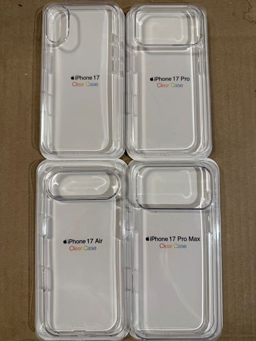 Z Husa Transparenta sau silicon colorat iPhone 17 Air/Pro/Max