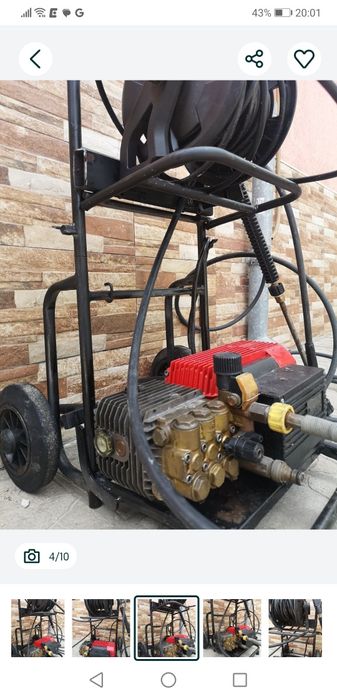 WOMA Машина за Отпушване на Канали Бутална Помпа Керамика