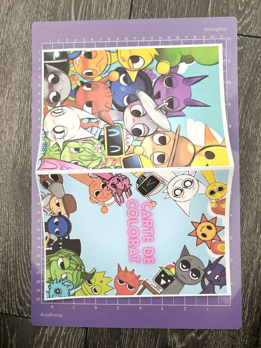 Carte de colorat Sprunki