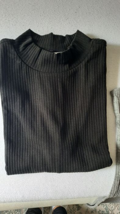 Rochie neagra si gri-H&M