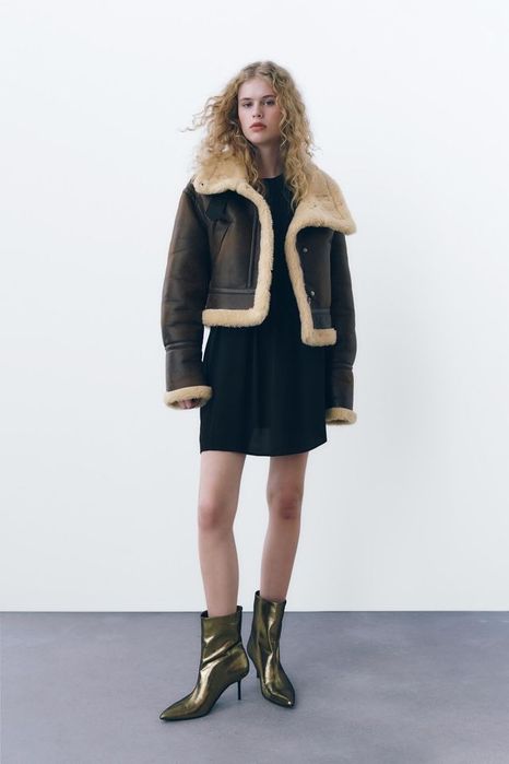 Rochie Zara, 100 vascoza, XS