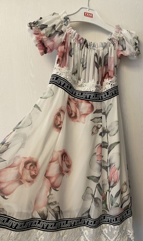Rochie de vara cu imprimeu florar
