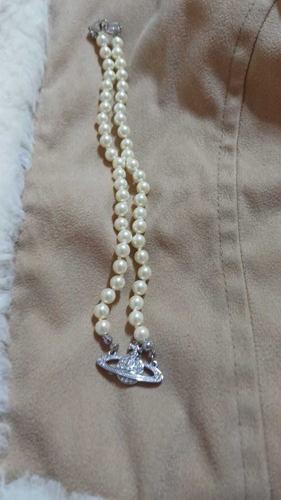 Colier /lant Vivienne westwood, nou, disponibil argintiu