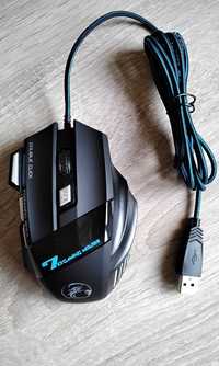 Mouse gaming 8000 dpi 7 butoane,lumini rgb,TRANSPORT GRATIS