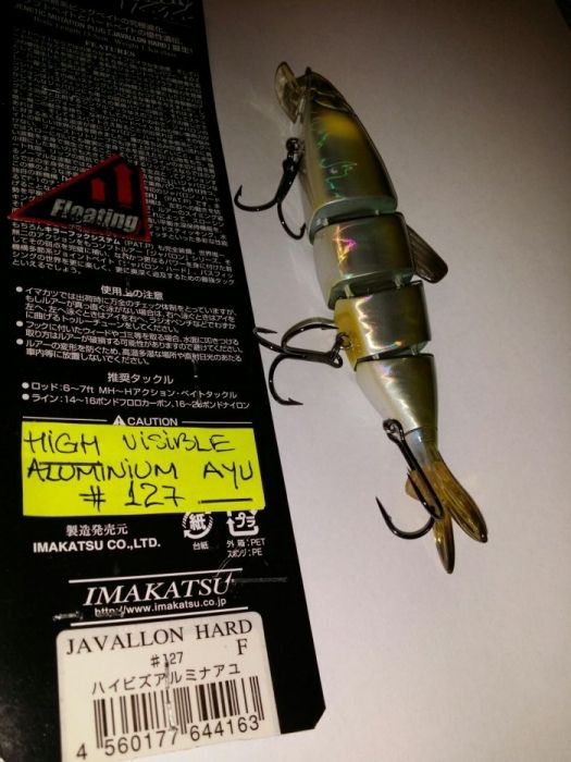 Vobler JAVALLON Hard Imakatsu Japan. NOU!