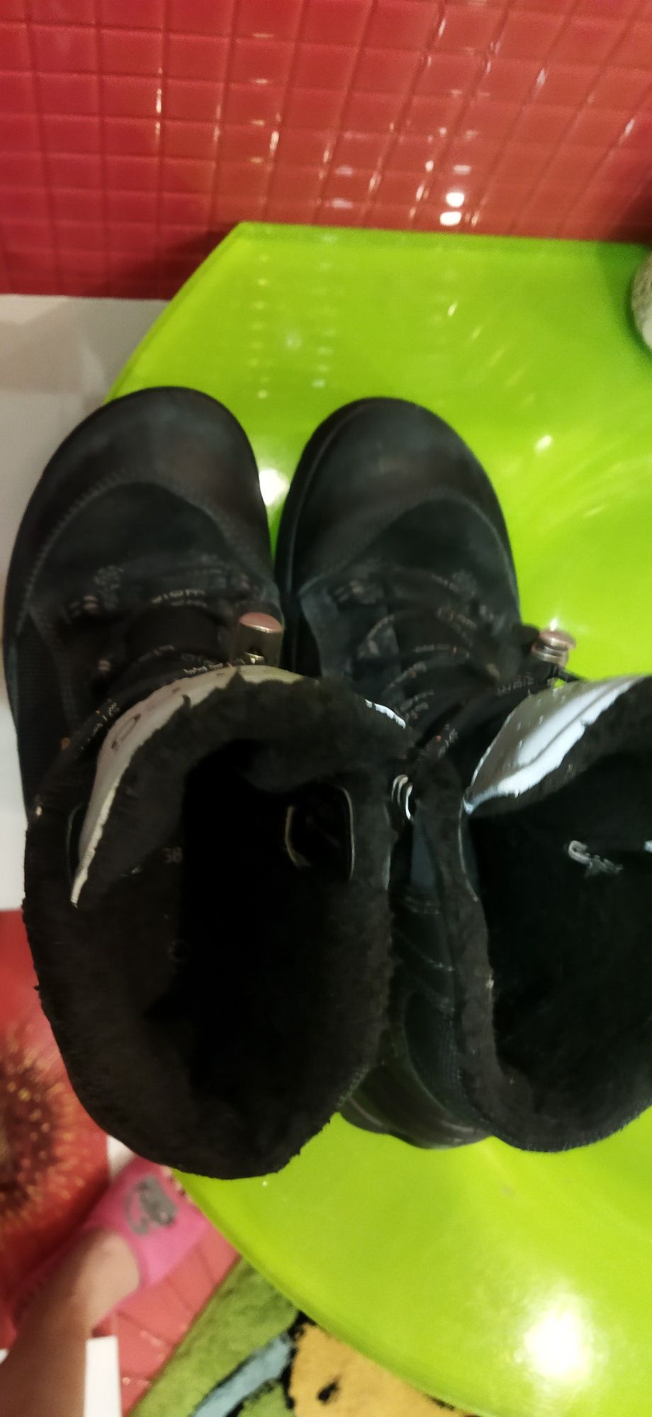 Зимние ботинки 38р. Ecco