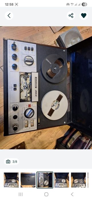 Vand Magnetofon Majak-203 Funcțional