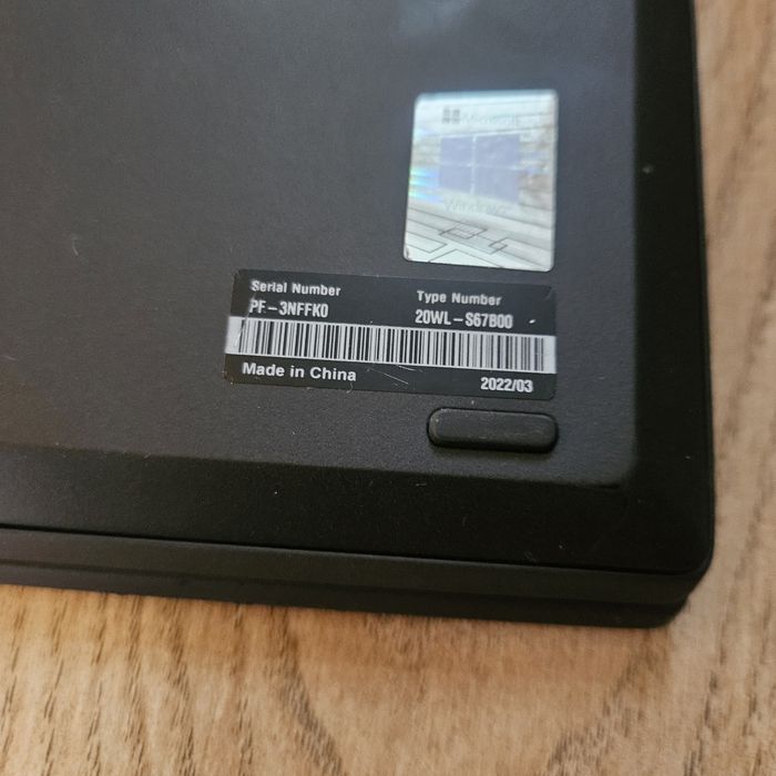 Lenovo Thinkpad x13, gen 2, 16 GB RAM, 512 GB, TOUCH SCREEN