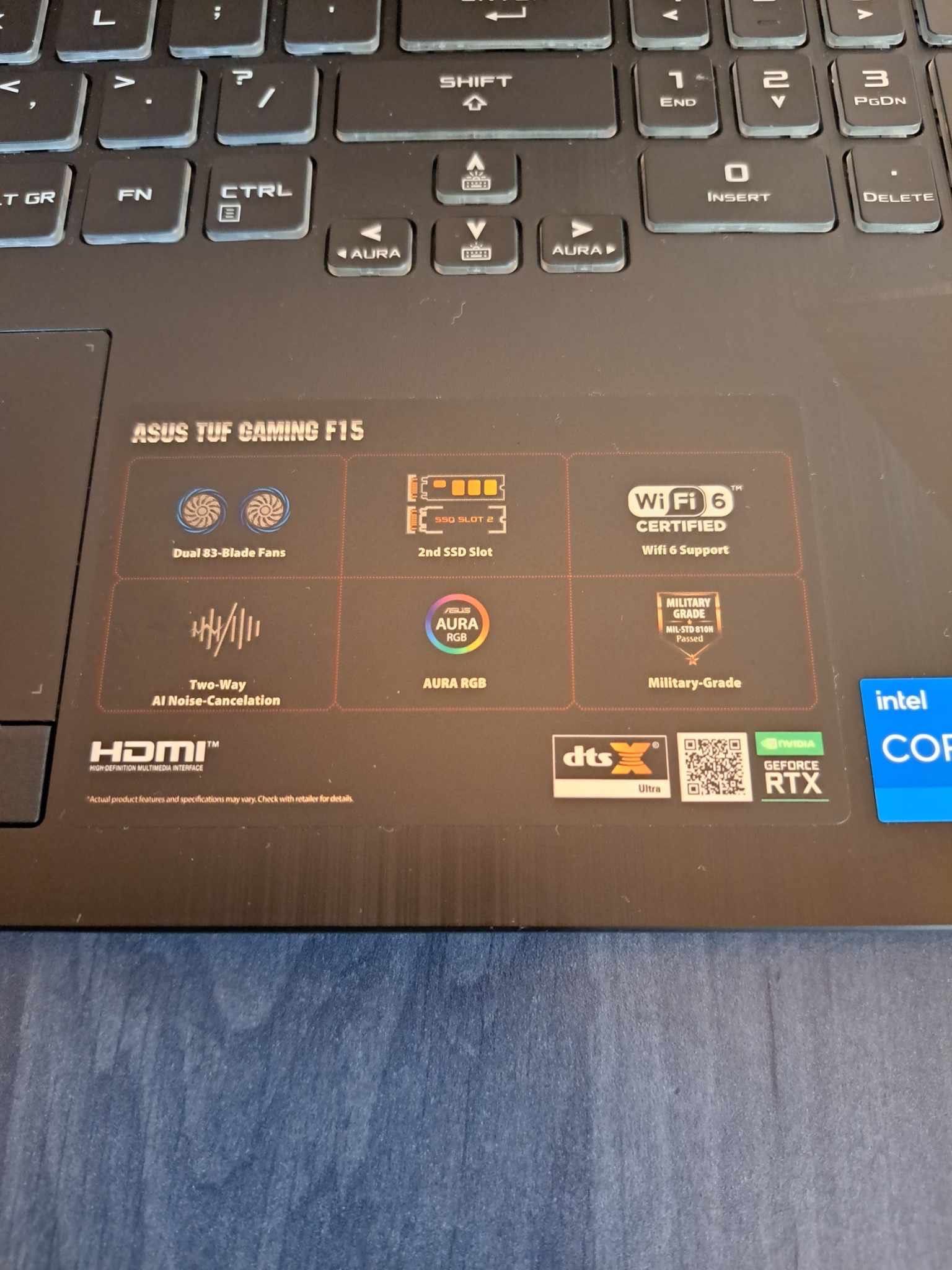 Laptop Asus 15 FD 1400 hz