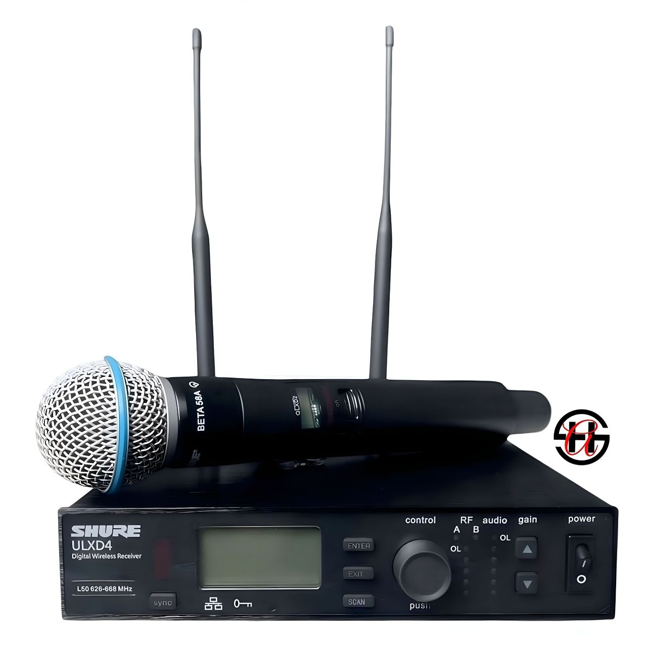Shure ULX D4 Профессионалный беспроводной система с микрофоном BETA58