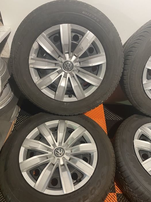Jante tabla Tiguan + anvelope iarna 215/65/17