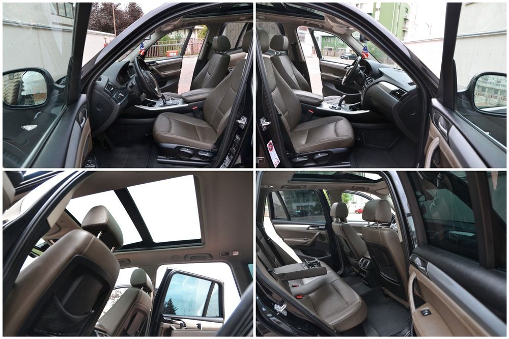 BMW X3 2.0d X DRIVE DIESEL 184CP  2012 Bi Xenon Trapă Panoramică