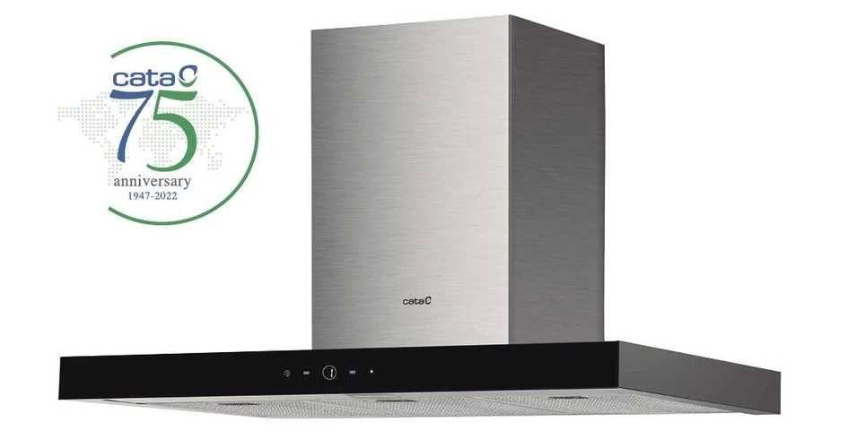 Vand Hota decorativa CATA Legend 9000 XGBK 1 motor 530m3/h L90cm inox