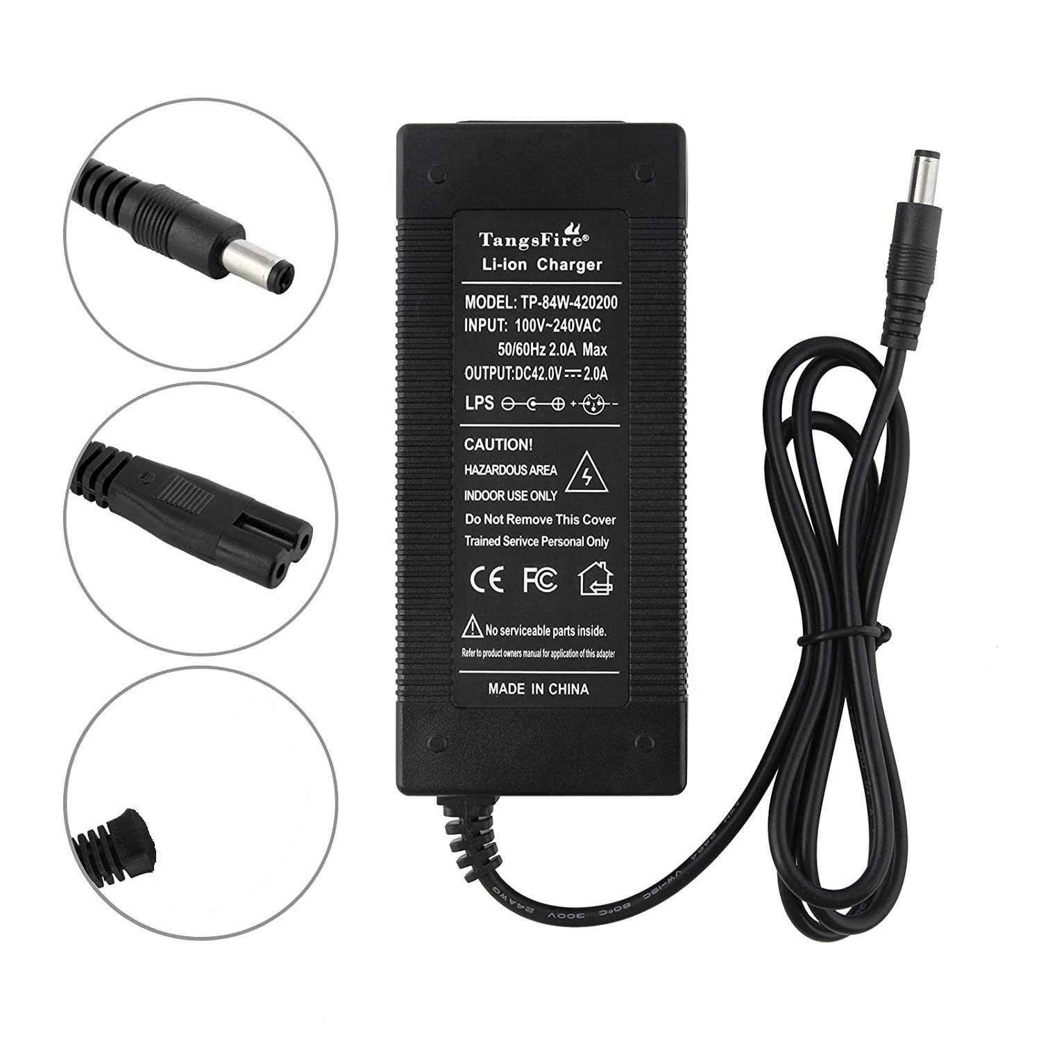Incarcator clasic, usor de 36V(42 V), mufa 5,5X2,1mm pentru trotinete