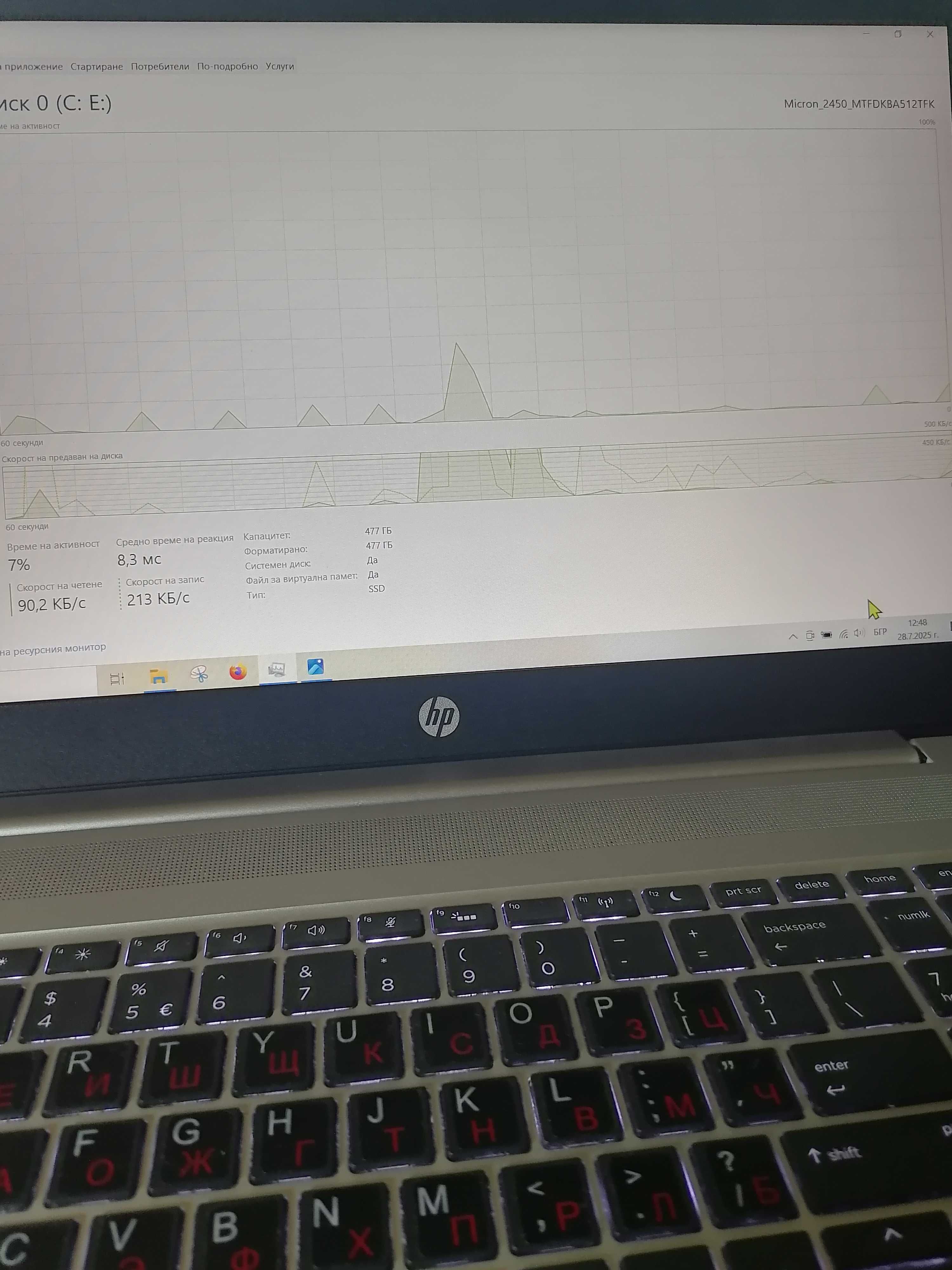 HP 450 G6 Core i5-8265U (NVIDIA GeForce MX250)