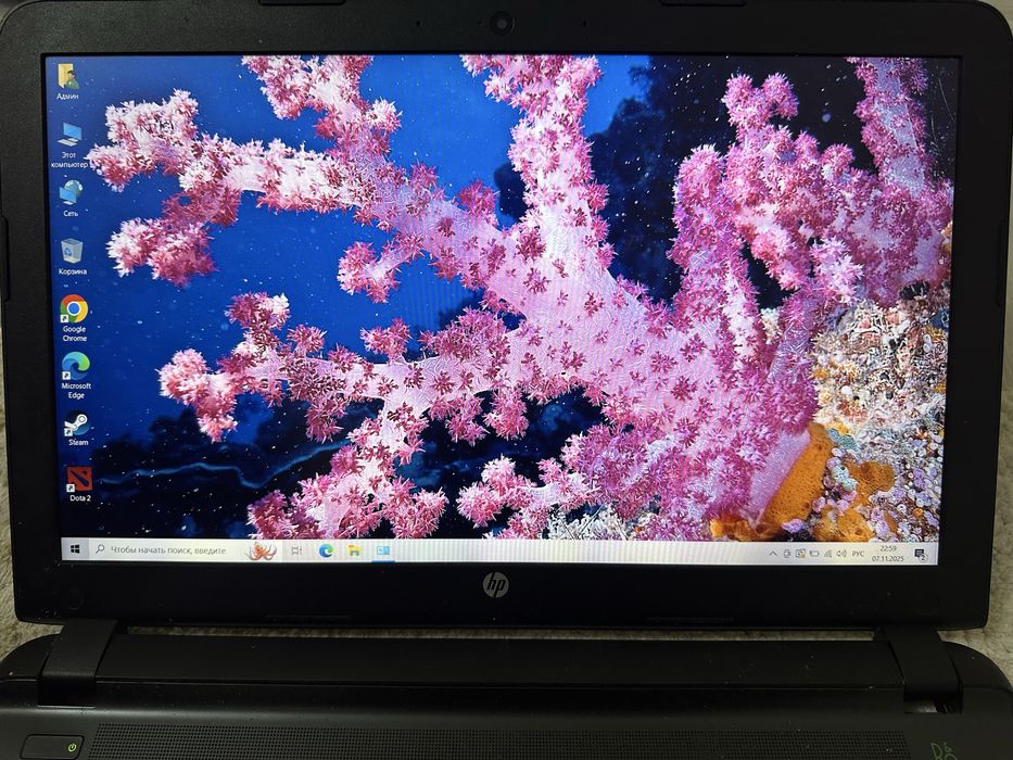 Ноутбук hp, рабочий