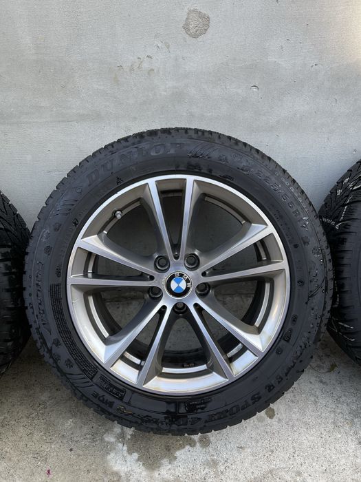 Roti aliaj originale iarna 225/55/R17 BMW G30 5x112 - Dunlop DOT22